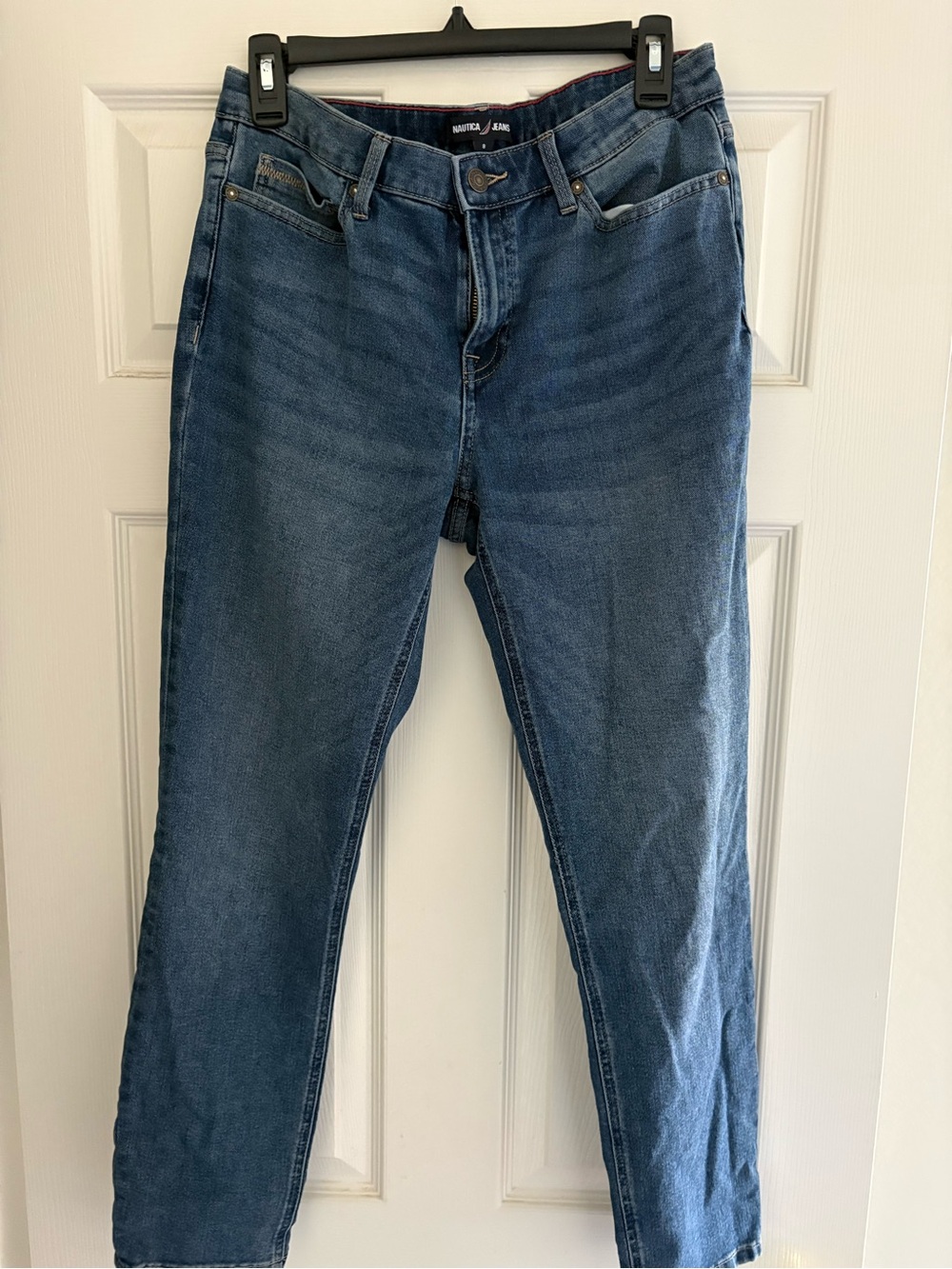 Nautica Womens SZ 8 Blue Jeans - Classic Straight Fit